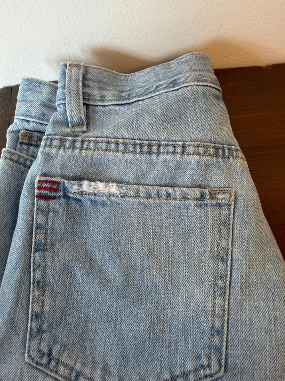 BDG Urban Outfitters Light Blue High-Rise Denim Shorts